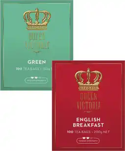 Coles Queen Victoria Tea-100 Pack offer