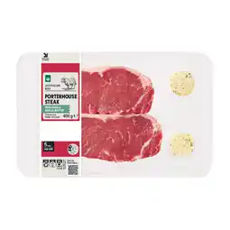 Woolworths Australian Beef Porterhouse Steak & Butter – From the Meat Dept offer