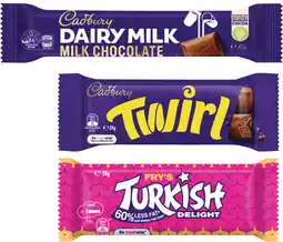Coles Cadbury Chocolate Bar-50g offer