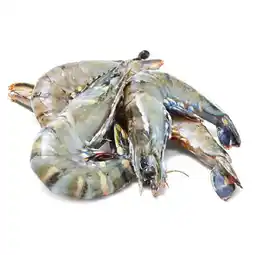 Woolworths Australian Thawed Extra Large Green Tiger Prawns§ offer