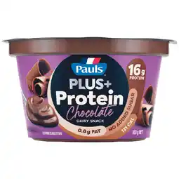 Woolworths Pauls Plus+ Protein Dessert Pot offer