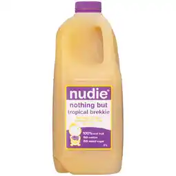 Woolworths Nudie Nothing But Tropical Brekkie offer