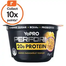 Woolworths YoPRO Perform Protein Pot 175g – From the Fridge offer