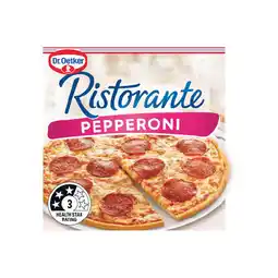 Woolworths Dr. Oetker Ristorante Pizza – Excludes Dr. Oetker Gluten Free Ristorante 370g offer