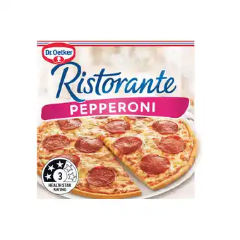 Woolworths Dr. Oetker Ristorante Pizza – Excludes Dr. Oetker Gluten Free Ristorante 370g offer