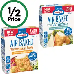 Woolworths Birds Eye Air Baked Fish offer