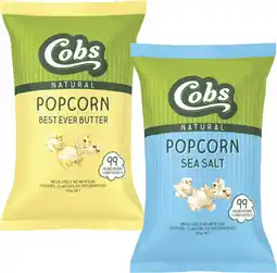 Coles Cobs Popcorn-120g offer