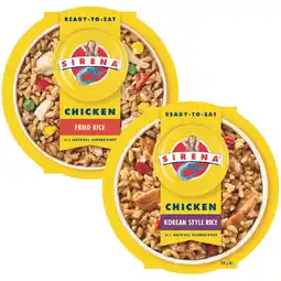 Woolworths Sirena Ready Meals offer