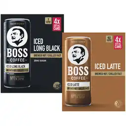 Woolworths Suntory Boss Iced Coffee offer
