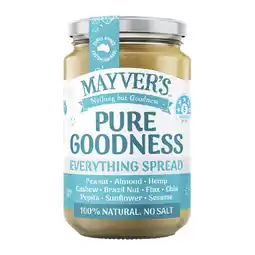 Woolworths Mayver’s Pure Goodness Everything Spread offer
