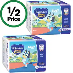 Woolworths BabyLove Bulk Nappy Pants-34 offer