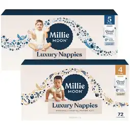 Woolworths Millie Moon Luxury Jumbo Nappies-88 offer