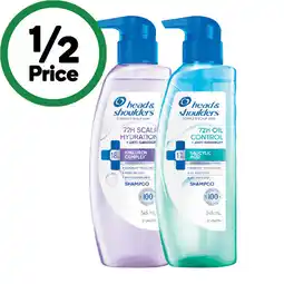 Woolworths Head & Shoulders Plus Shampoo or Conditioner 345ml offer