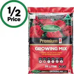 Woolworths Brunnings Premium Potting Mix offer