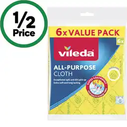 Woolworths Vileda All-Purpose Cloth offer