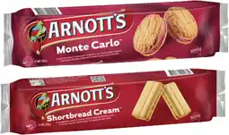 Coles Arnott's Creams Biscuits-250g offer