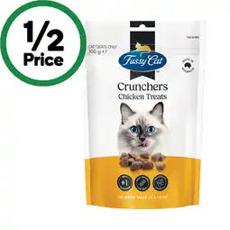 Woolworths Fussy Cat Crunchers Cat Treats offer
