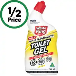Woolworths White King Toilet Gel offer