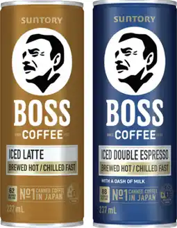 Coles Boss Coffee offer