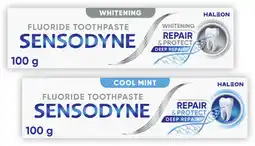 Coles Sensodyne Repair & Protect Whitening or Cool Mint Toothpaste 100g offer