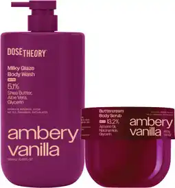 Coles Dose Theory Body Wash 900mL or Scrub 400g offer