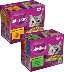 Coles Whiskas Favourites Cat Food offer