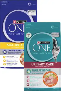 Coles Purina One Dry Cat Food-1.5kg offer