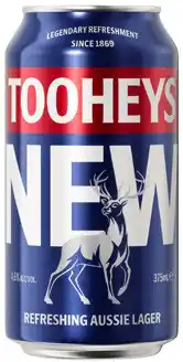 Coles Tooheys New Block Cans offer