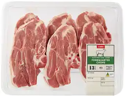 Coles Coles Australian Lamb Forequarter Chops offer