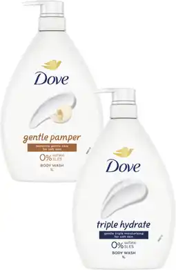 Coles Dove Body Wash offer