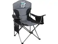 AFL Port Adelaide Cooler Arm Chair 91x60x103cm Insulated Colour Block Grey