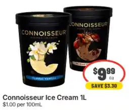 IGA Xpress Connoisseur Ice Cream offer