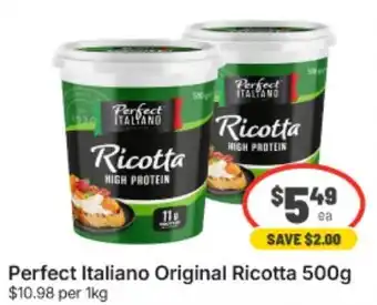 Perfect Italiano Original Ricotta