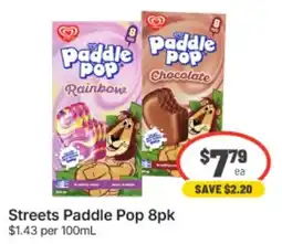 IGA Xpress Streets Paddle Pop 8pk offer
