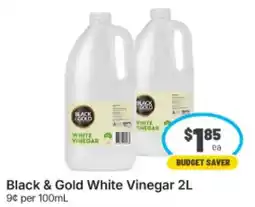 IGA Xpress Black & Gold White Vinegar offer