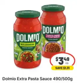 IGA Xpress Dolmio Extra Pasta Sauce offer