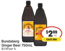 IGA Xpress Bundaberg Ginger Beer offer