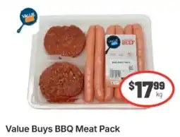 IGA Xpress Value Buys BBQ Meat Pack offer