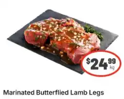 IGA Xpress Marinated Butterflyed Lamb Legs offer