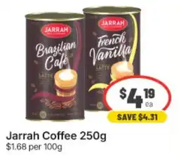 IGA Xpress Jarrah Coffee offer
