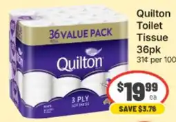 IGA Xpress Quilton Toilet Tissue offer