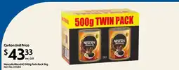 Campbells Wholesale Nescafe Blend 43 offer