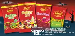 Campbells Wholesale Allen's Lollies Party Pack offer