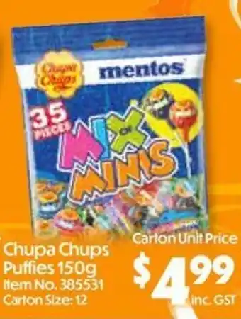 Chupa Chups Mentos Mix Minis