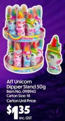 Campbells Wholesale AIT Unicorn Dipper Stand offer
