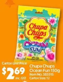 Campbells Wholesale Chupa Chups Ocean Fun offer