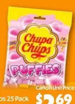 Campbells Wholesale Chupa Chups Puffies offer