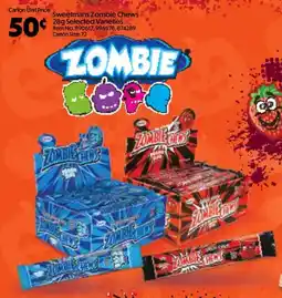 Campbells Wholesale Sweetmans Zombie Chews offer