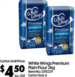 Campbells Wholesale White Wings Premium Plain Flour offer