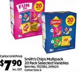 Campbells Wholesale Smith's Chips Multipack offer